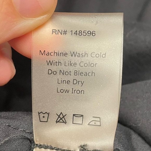 UNIVERSAL STANDARD- Rubicon Shirt Dress Black Size M (US 18-20) - Picture 11 of 12